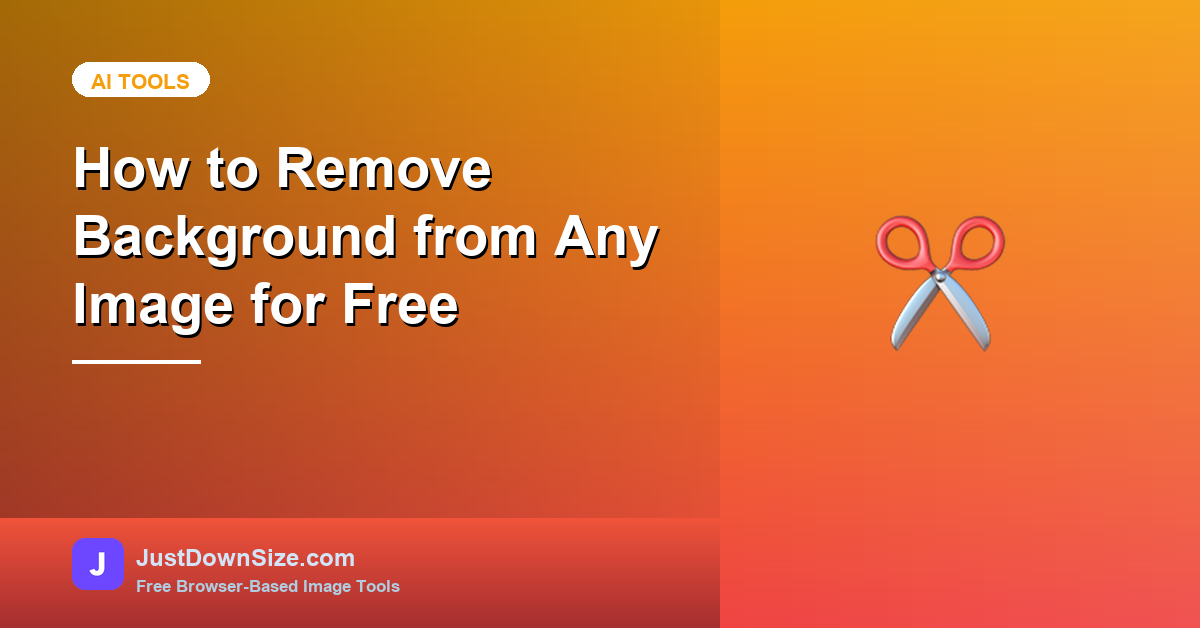 How to Remove Background from Any Image for Free